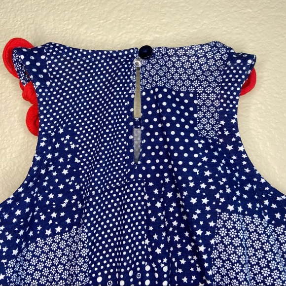 First Impressions Dot Printed Romper 6-9M - Picture 4 of 5